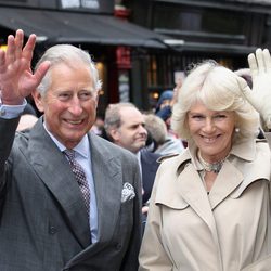 El Principe Carlos y Camilla en el 'Gran Jubileo de Isabel II'