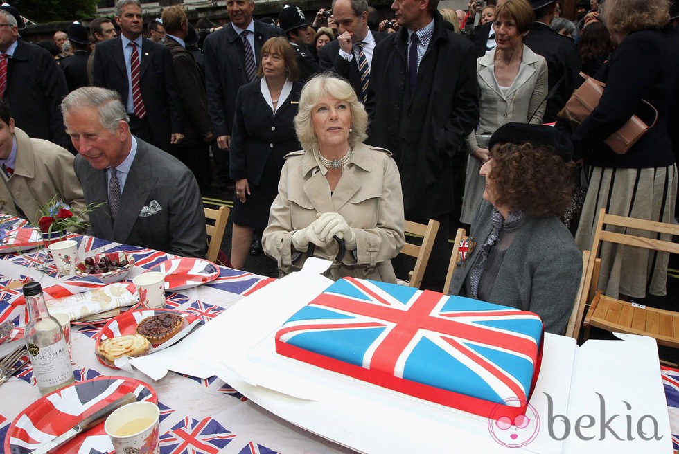 El Principe Carlos y Camilla en picnic de Picadilly por el 'Jubileo de Diamante'