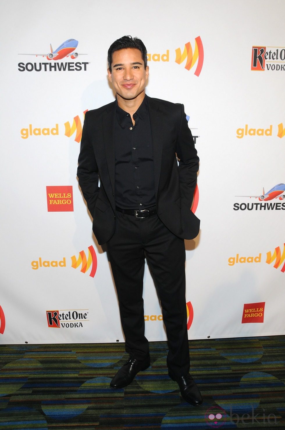 Mario Lopez en la entrega de los Premios GLAAD 2012