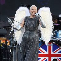 Annie Lennox en el concierto del Jubileo de Diamante de la Reina Isabel II