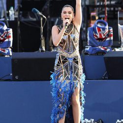 Jessie J en el concierto del Jubileo de Diamante de la Reina Isabel II