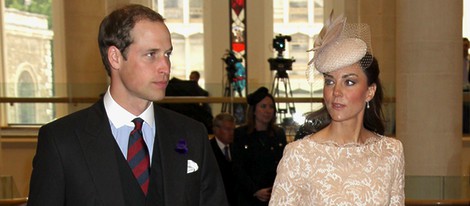 Los Duques de Cambridge en la recepción de Guildhall del Jubileo de Diamante