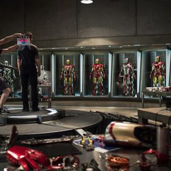 Primera imagen oficial del rodaje de 'Iron Man 3'