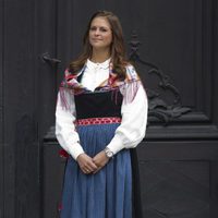 La Princesa Magdalena en la apertura del Palacio Real en el Día Nacional de Suecia