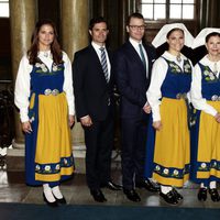 La Familia Real Sueca celebra el Día Nacional de Suecia 2012