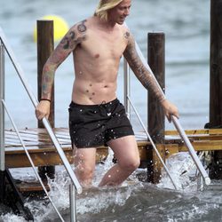 Guti presume de torso desnudo en Ibiza