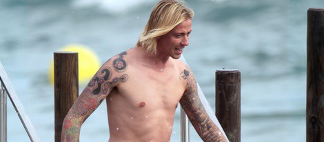 Guti presume de torso desnudo en Ibiza