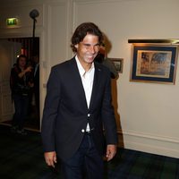 Rafa Nadal en una fiesta con motivo de su victoria en Roland Garros 2012