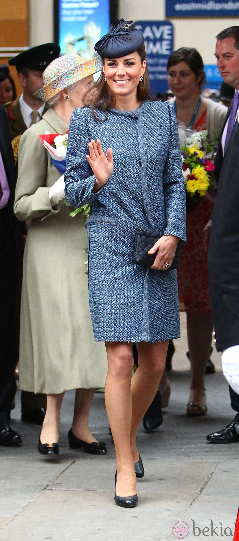 La Duquesa de Cambridge durante su visita a Nottingham