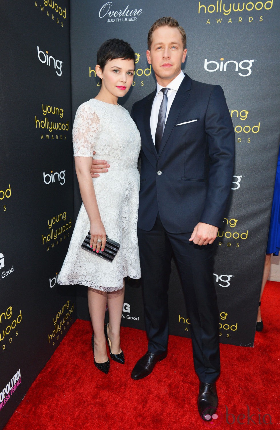 Ginnifer Goodwin y su novio Josh Dallas en los Young Hollywood Awards 2012