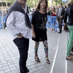Ana Rosa Quintana y su marido Juan Muñoz en el concierto de Bruce Springsteen