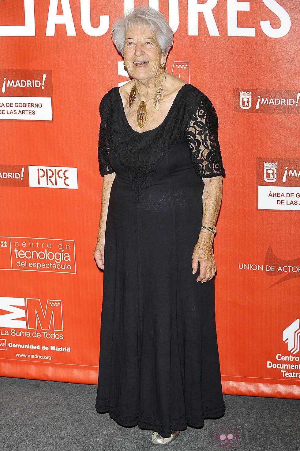 Asunción Balaguer en los Premios de la Unión de Actores 2012