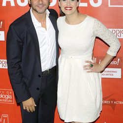 Félix Gómez y Mariona Ribas en los Premios de la Unión de Actores 2012