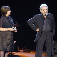 José Sacristán y Concha Velasco en la gala de la Unión de Actores 2012