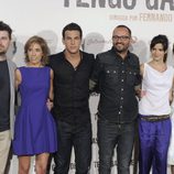 El equipo de la película 'Tengo ganas de ti' durante su presentación en Madrid