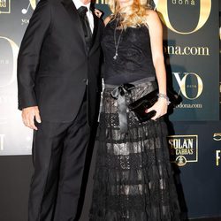 Carolina Cerezuela presume de embarazo en los Premios Internacionales Yo Dona 2012