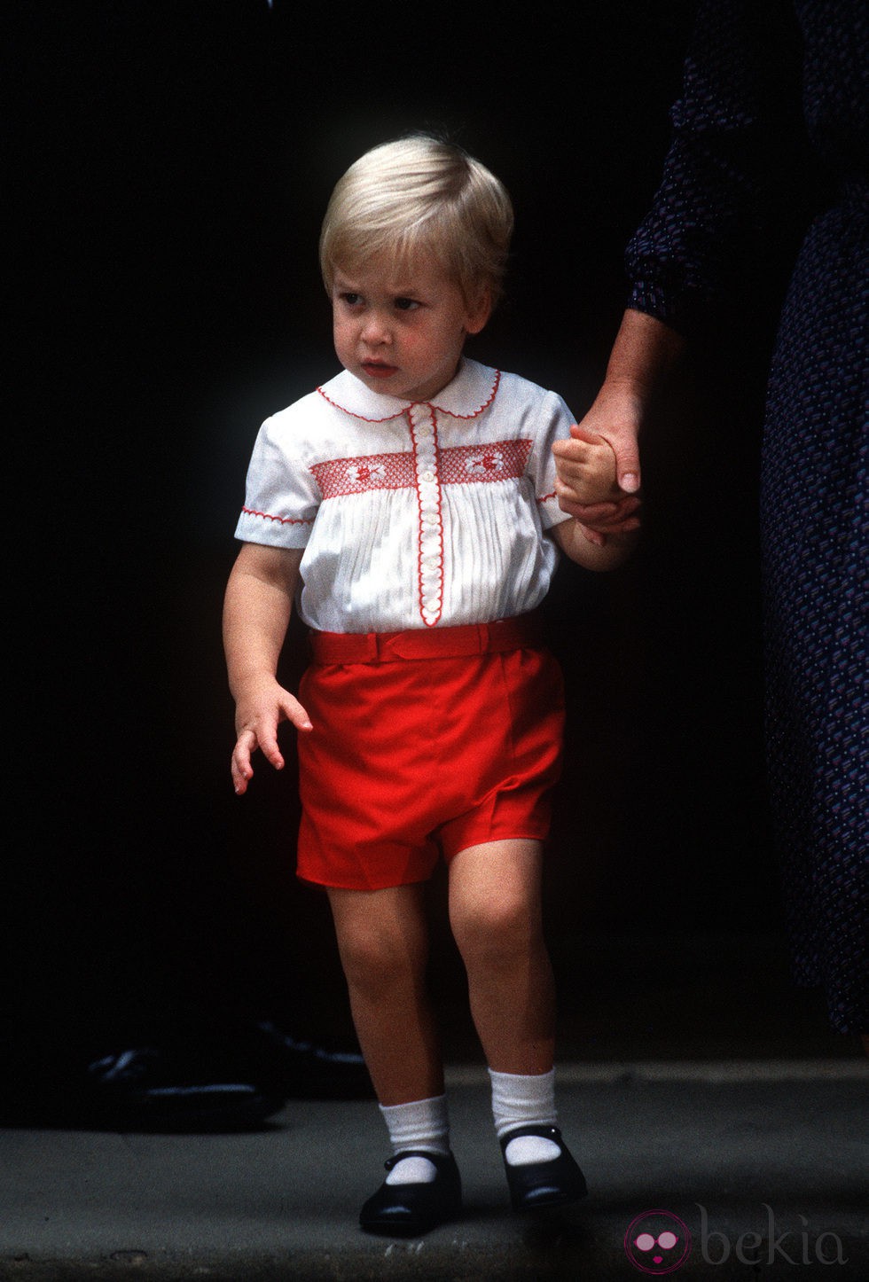 El Príncipe Guillermo tras conocer a su hermano Harry en 1984