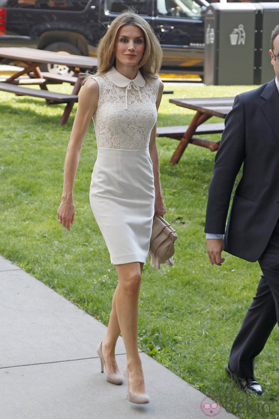 La Princesa Letizia en la Kennedy School of Government en Harvard