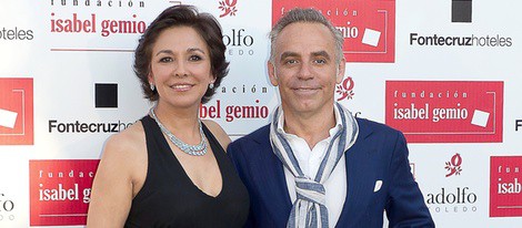 Isabel Gemio y Joaquín Torres en la cena de la Fundación Isabel Gemio