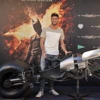 José Lamuño en la presentación de la moto de Batman en Madrid