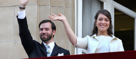 Los Príncipes Guillermo y Alejandra el Día Nacional de Luxemburgo