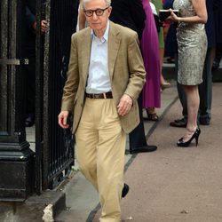 Woody Allen en la boda de Alec Baldwin