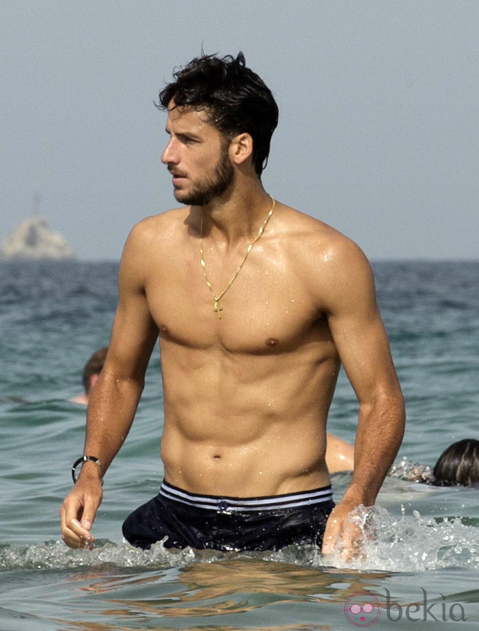El torso desnudo de Feliciano López en Ibiza