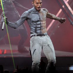 Chris Brown en la gala de los Bet Awards 2012
