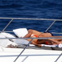 Cristiano Ronaldo e Irina Shayk muy cariñosos en Saint-Tropez