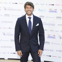 Félix Gómez en la entrega de los Premios Iris 2012