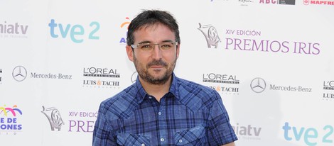 Jordi Évole en la entrega de los Premios Iris 2012