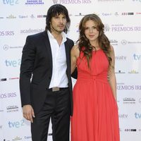 David Janer y Miryam Gallego en la entrega de los Premios Iris 2012