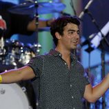 Joe Jonas en un concierto con motivo de la celebración del 4 de julio