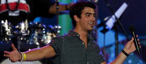 Joe Jonas en un concierto con motivo de la celebración del 4 de julio