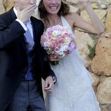 Andrés Iniesta y Anna Ortiz el día de su boda