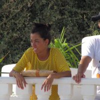 David Villa y su mujer Patricia González, de vacaciones en Ibiza