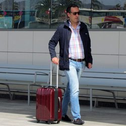Jaime de Marichalar en el aeropuerto de Ibiza