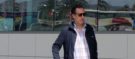 Jaime de Marichalar en el aeropuerto de Ibiza