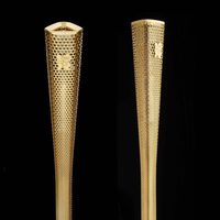 Diseño de la antorcha olímpica para los JJ.OO de Londres 2012