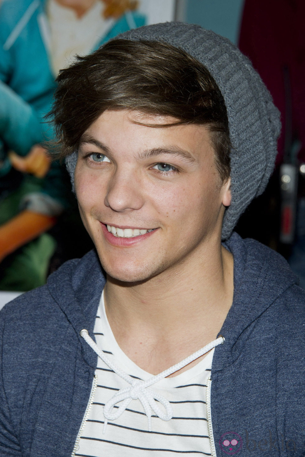 Louis Tomlinson en un acto promocional en Nueva York