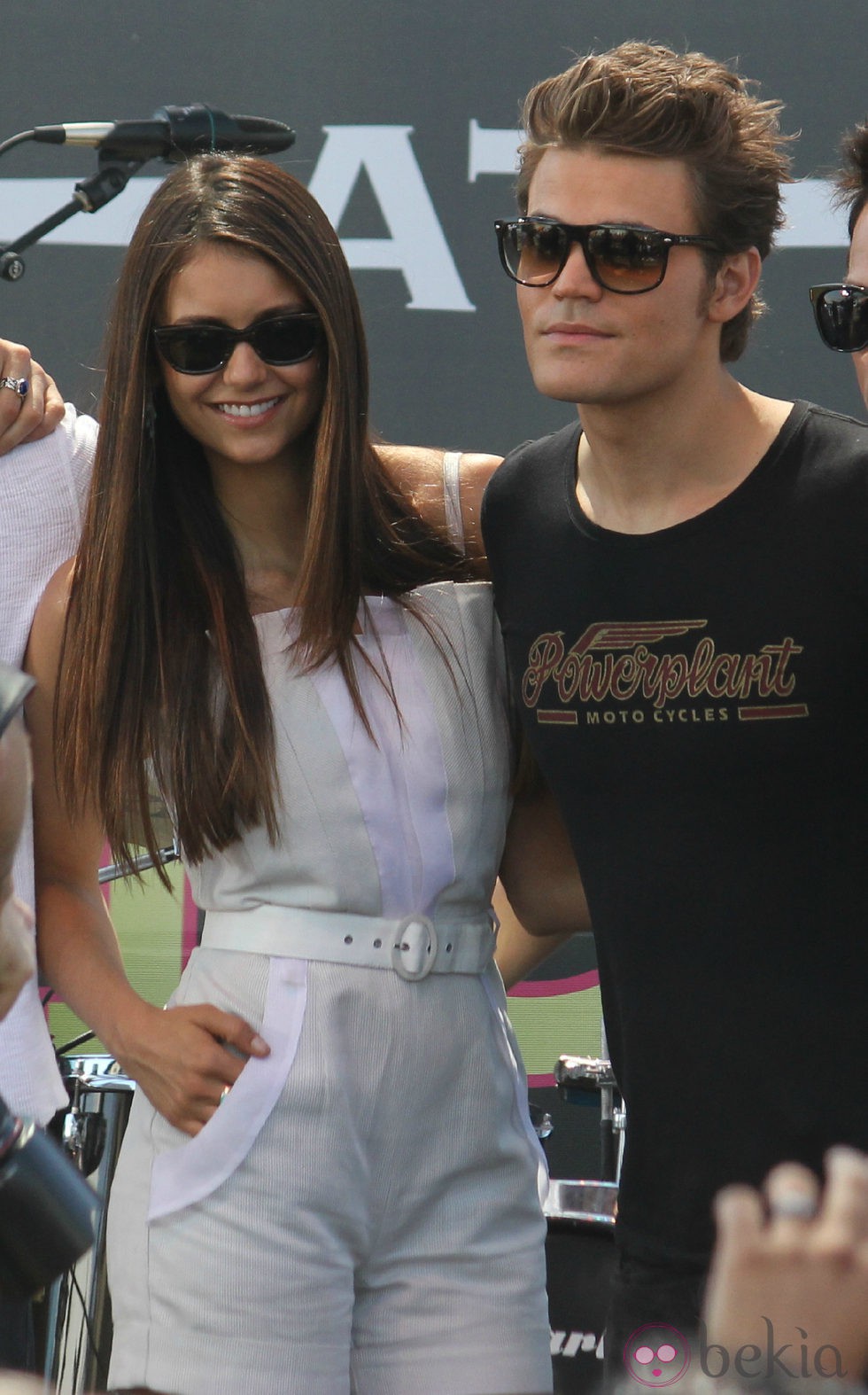 Nina Dobrev y Paul Wesley en la Comic-Con 2012