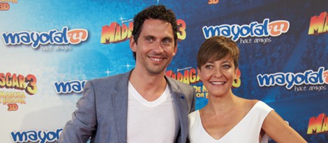 Paco León y Eva Hache en el estreno de 'Madagascar 3' en Madrid