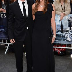 Christian Bale y su mujer Sandra Bale en el estreno de 'El caballero oscuro: la leyenda renace' en Londres