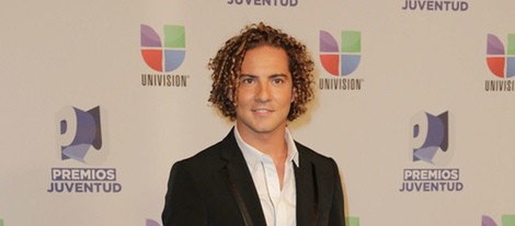 David Bisbal en la entrega de los Premios Juventud 2012
