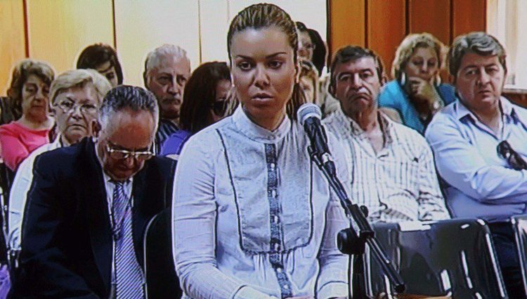 María José Campanario declarando por el 'caso Karlos'