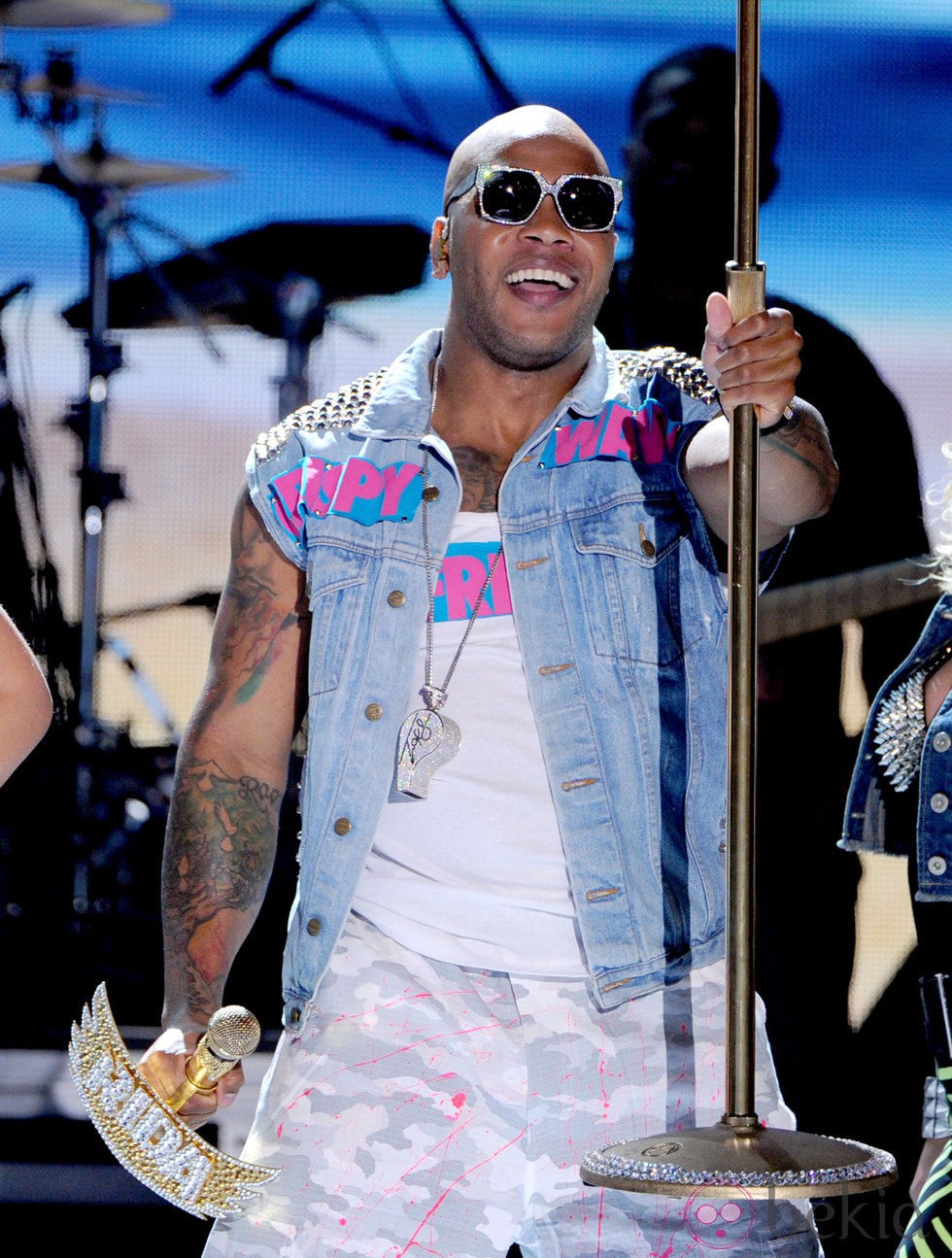 Flo Rida en la gala Teen Choice Awards 2012
