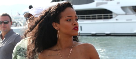Rihanna desembarca en Saint Tropez
