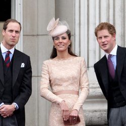 Los Duques de Cambridge y el Príncipe Harry