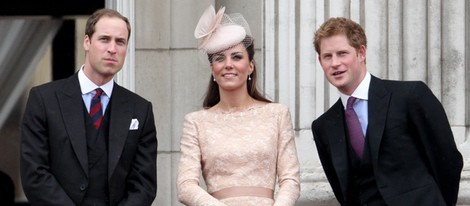 Los Duques de Cambridge y el Príncipe Harry
