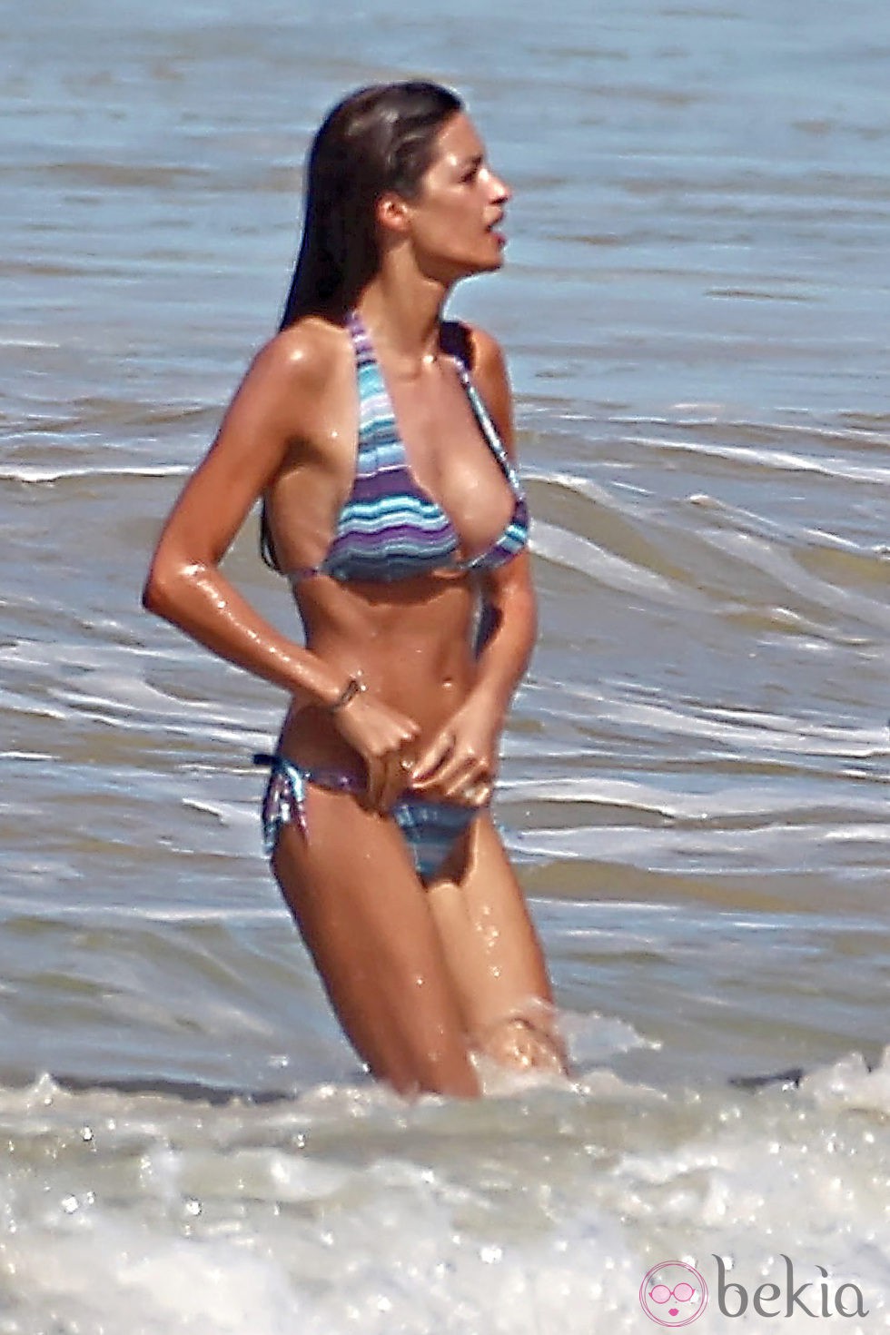 Sara Carbonero durante unas vacación en Brasil en 2011